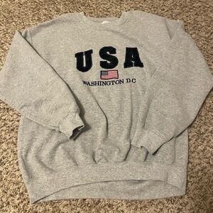 Grey USA Washington, d.c. crewneck - Size L